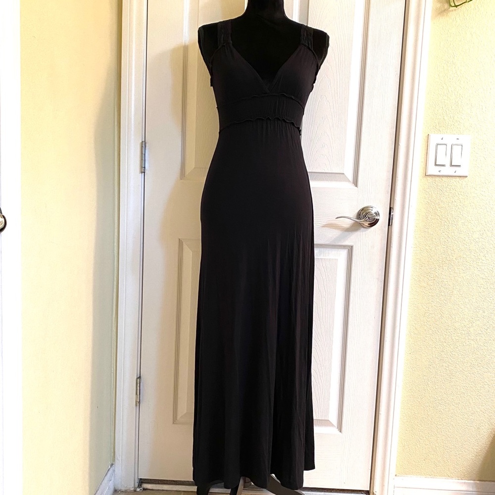 Lucy Love Black Maxi Dress Sz XS